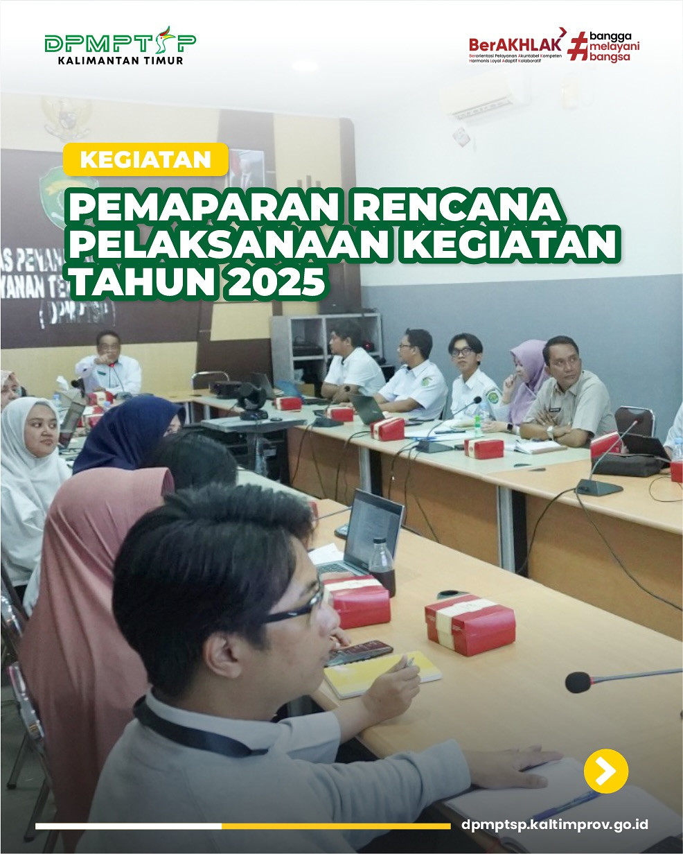 Pemaparan Rencana Pelaksanaan Kegiatan Tahun 2025